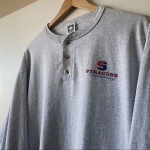 Vintage Syracuse Long Sleeve Henley